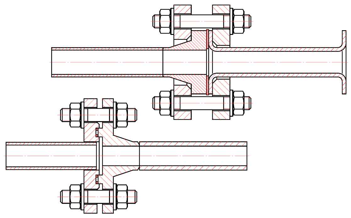 Проектирование фланцевых соединений